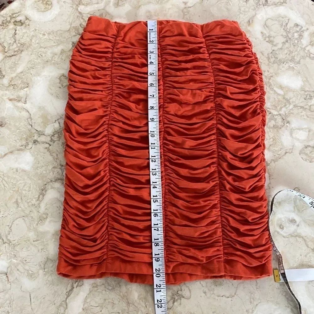 Tatum & Olivia Ruched Bodycon Mini Skirt - Picture 15 of 15